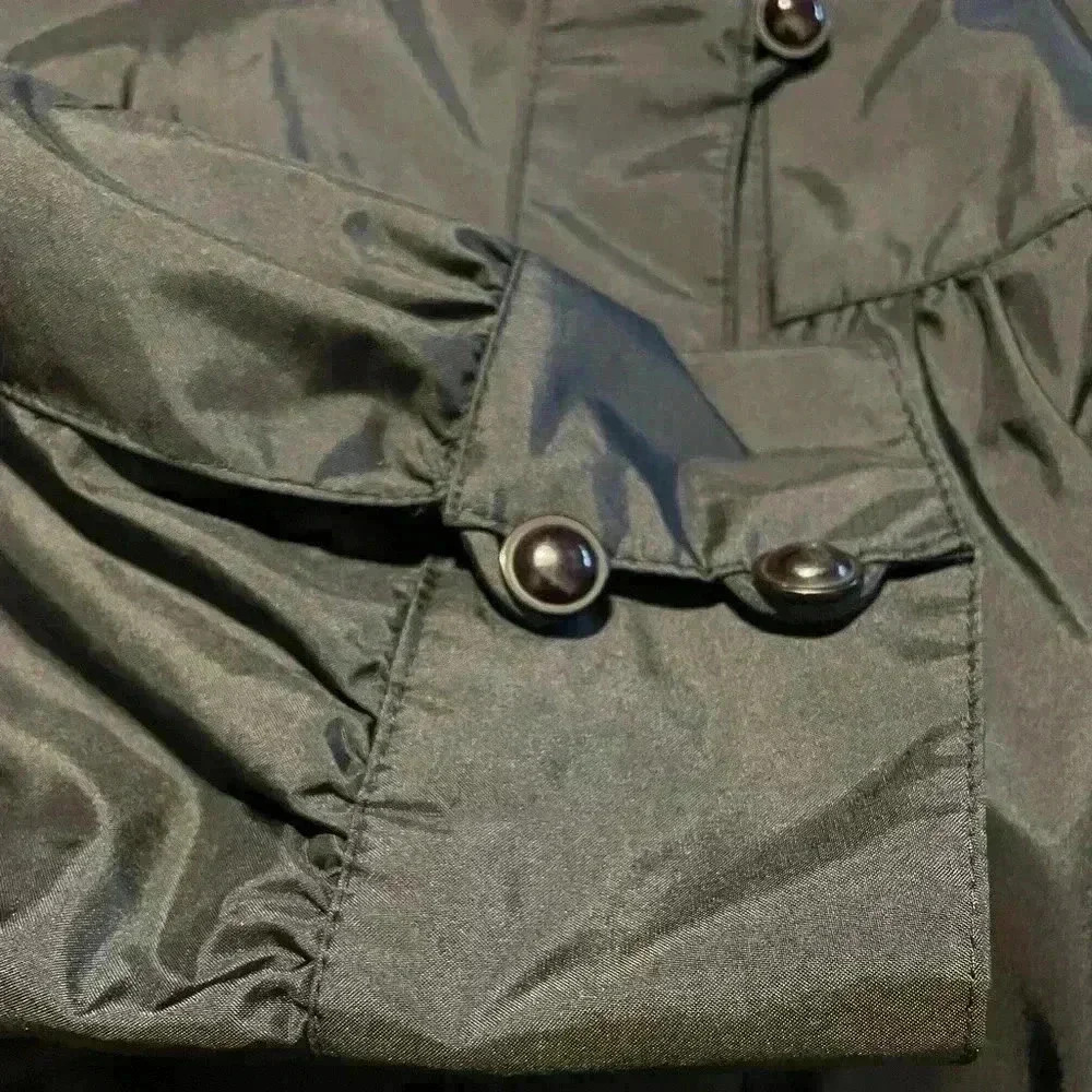 Adorable Vintage  JGALLERY rain coat. Button up. - Picture 5 of 7